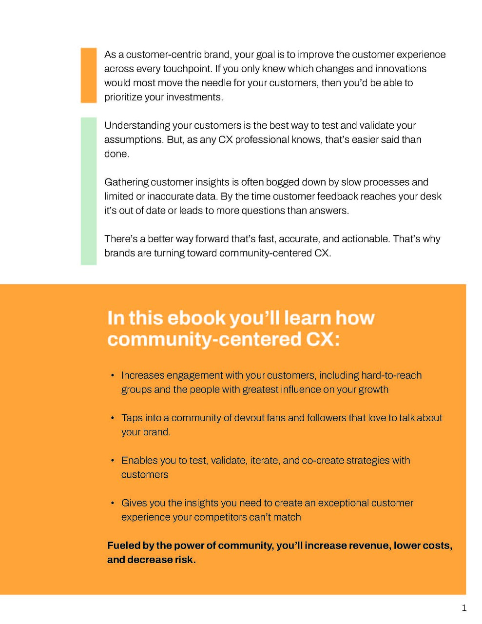 Community-Centered CX
