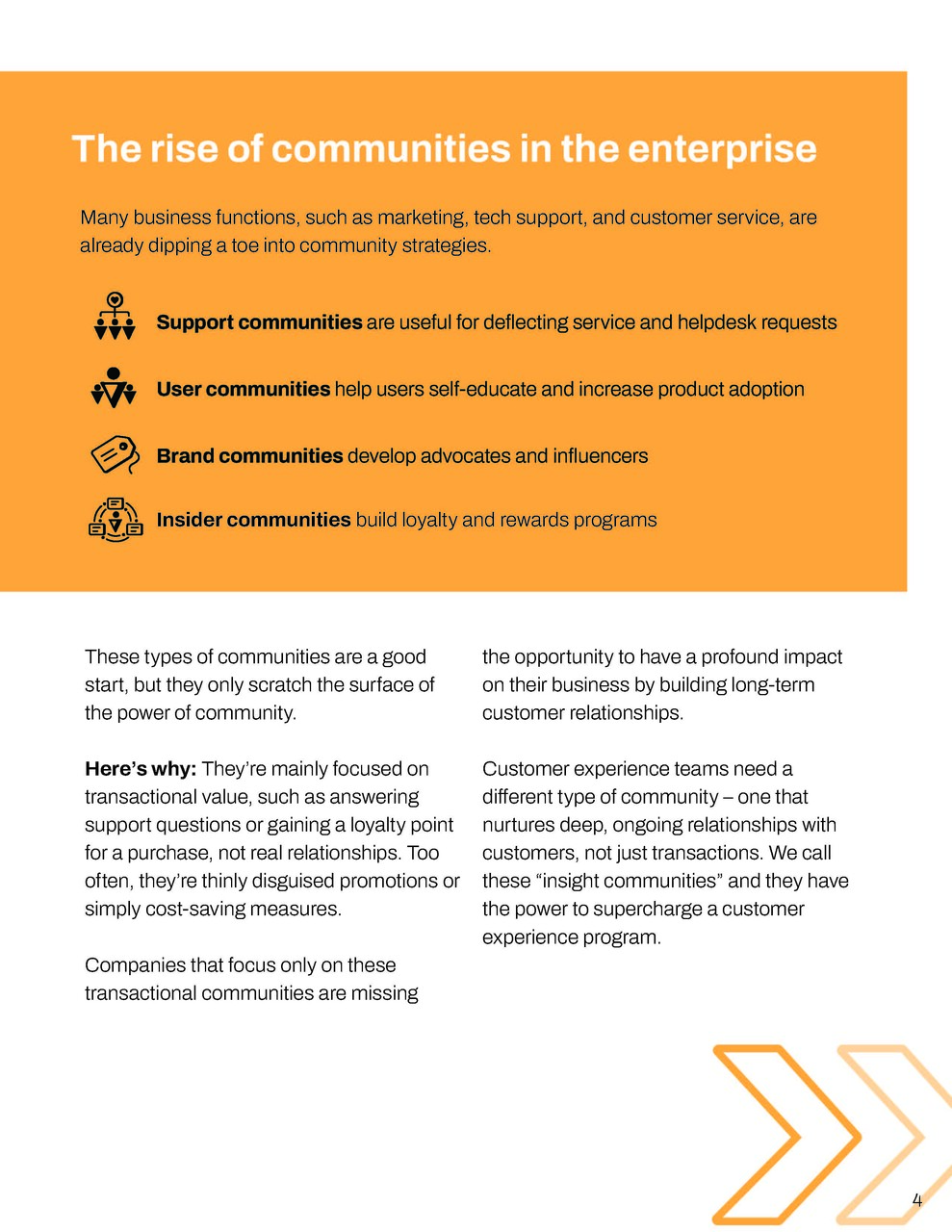 Community-Centered CX